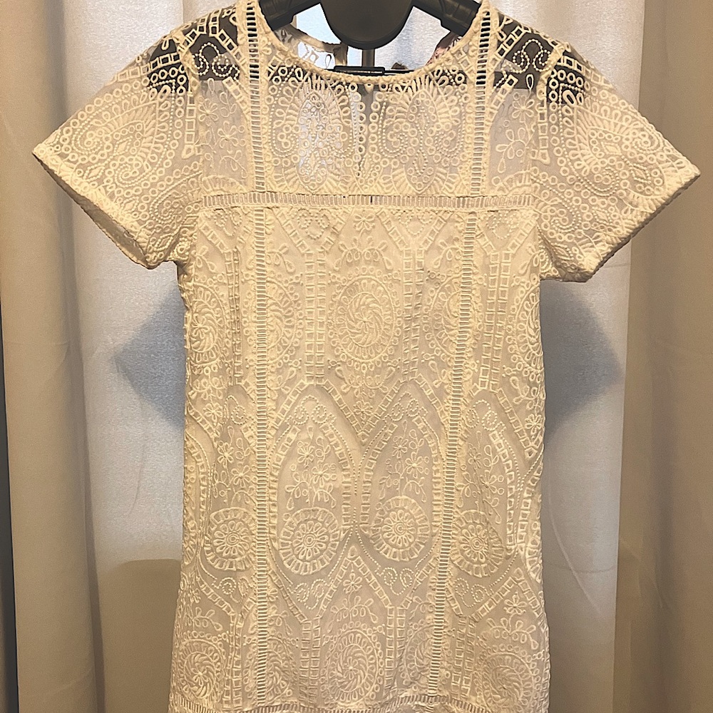 Miss Selfridge white dress